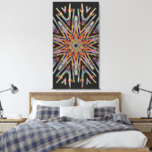 BullmasterGardian 21x40 Canvas Print Leinwanddruck (Insitu (Schlafzimmer))