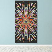 BullmasterGardian 21x40 Canvas Print Leinwanddruck (Insitu (Holzboden))