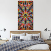 BullmasterGardian 21x40 Canvas Print Leinwanddruck (Insitu (Schlafzimmer))