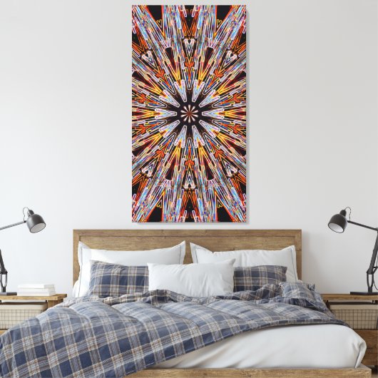 BullmasterGardian 21x40 Canvas Print Leinwanddruck (Insitu (Schlafzimmer))