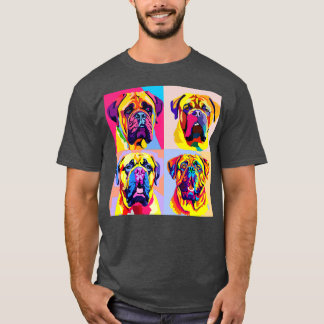 Bullmastiff Art Dog Lover Geschenke T-Shirt