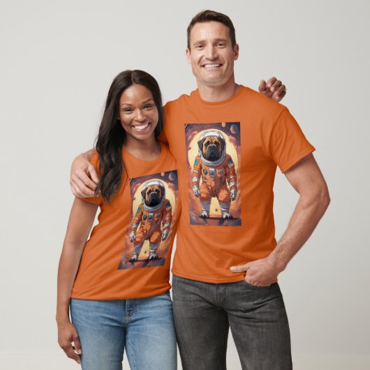 Bullmastiff Astronaut T-Shirt (Unisex)