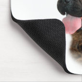 Bullmastiff (Bindle) History Design Mousepad (Ecke)