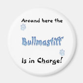 Bullmastiff Charge - Magnet (Vorne)