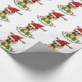 Bullmastiff Christmas Geschenkpapier (Ecke)