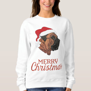 Bullmastiff Christmas Sweatshirt