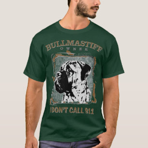 Bullmastiff dog 2  T-Shirt