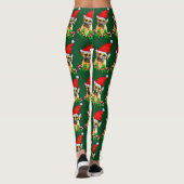 Bullmastiff Dog Christmas Leggings (Rückseite)