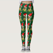 Bullmastiff Dog Christmas Leggings (Vorderseite)