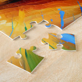 Bullmastiff Dog Portrait Akrylkkunstdruckhund Puzzle (Seite)