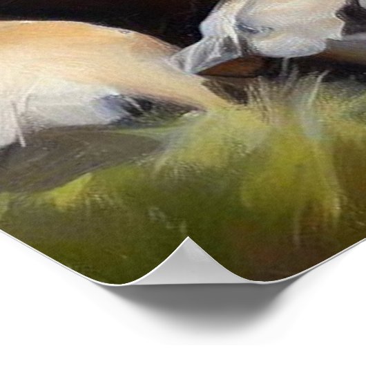 Bullmastiff Dog Poster (Ecke)