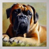 Bullmastiff Dog Poster (Vorne)