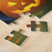 Bullmastiff Dogs Pumpkin Halloween Funny Puzzle (Seite)