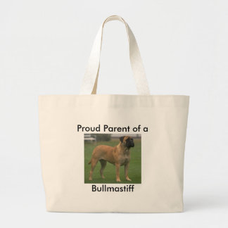 Bullmastiff Elternteil-Tasche Jumbo Stoffbeutel