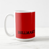 Bullmastiff-Farbblock Kaffeetasse (Links)
