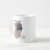 Bullmastiff (fawn) History Design Kaffeetasse (Vorderseite Links)