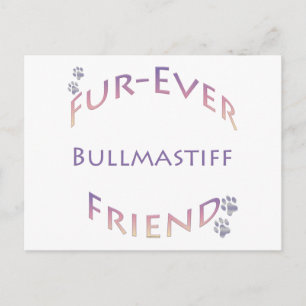Bullmastiff Furever Postkarte