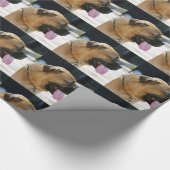 Bullmastiff Geschenk-Packpapier Geschenkpapier (Ecke)