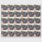 Bullmastiff Geschenkpapier (Flach)