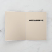 Bullmastiff Halloween Dankeskarte (Innenseite)