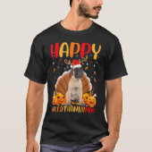 Bullmastiff Happy Bullmastiff Hellothanksmas T-Shirt (Vorderseite)