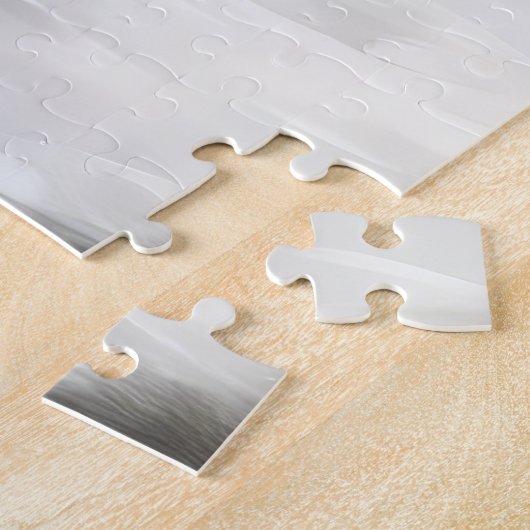 Bullmastiff Hund im Schnee Weihnachten Puzzle (Seite)