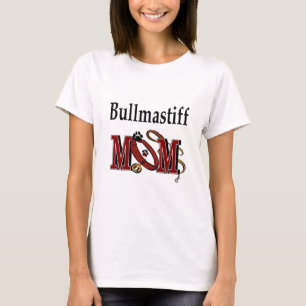 Bullmastiff Hund MAMA T-Shirt