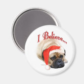 Bullmastiff I glaube - Magnet (Vorderseite/Rückseite)