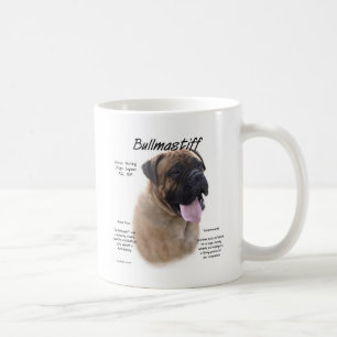 Bullmastiff (Kitz) Geschichtsentwurf Kaffeetasse