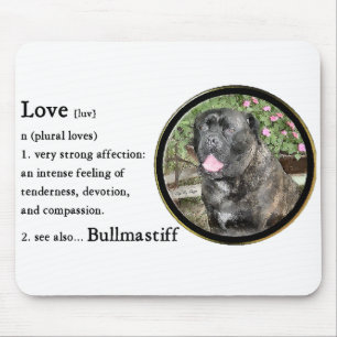 Bullmastiff Kunstgeschenke Mousepad