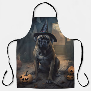 Bullmastiff-Kürbisse Halloween Gruselig Schürze