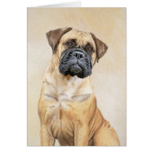 Bullmastiff-Malerei - Niedliche Original Dog Art