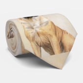 Bullmastiff-Malerei - Niedliche Original Dog Art Krawatte (Gerollt)