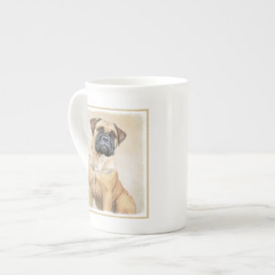 Bullmastiff-Malerei - Niedliche Original Dog Art Porzellantasse