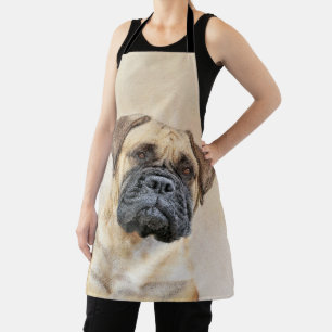 Bullmastiff-Malerei - Niedliche Original Dog Art Schürze