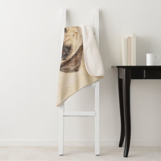 Bullmastiff-Malerei - Niedliche Original Dog Art Sherpadecke (Beispiel)