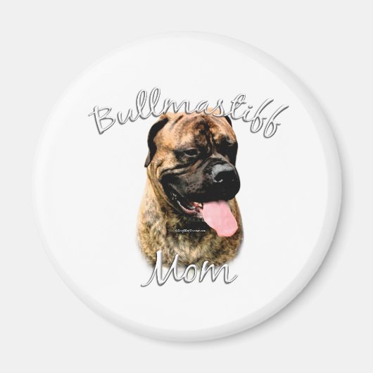 Bullmastiff-Mama 2 Magnet (Vorne)