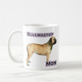 Bullmastiff-Mama 4 Kaffeetasse (Links)