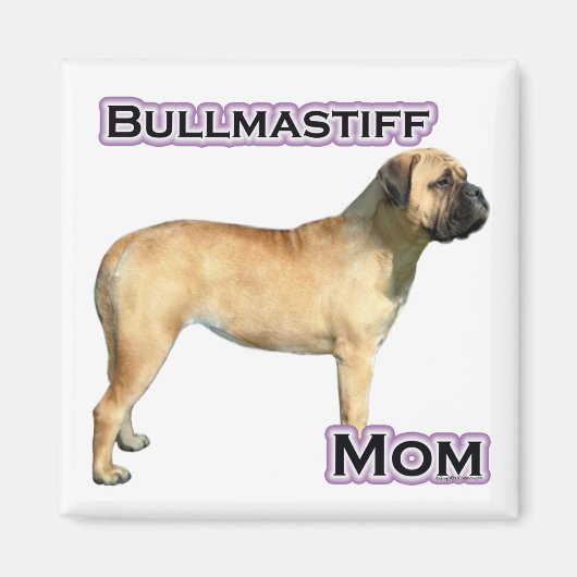 Bullmastiff Mama 4 - Magnet (Vorne)