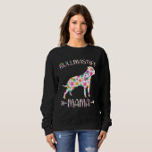 Bullmastiff Mama Floral Dog Mom Mothers Day Sweatshirt (Vorne ganz)