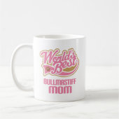 Bullmastiff Mama-Hundezucht-Geschenk Kaffeetasse (Links)