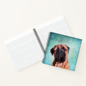 Bullmastiff Notizblock (Innenseite)