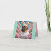 Bullmastiff Oaster Feiertagskarte (Vorderseite)