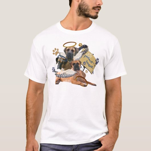 Bullmastiff Perfect Angel T-Shirt (Vorderseite)
