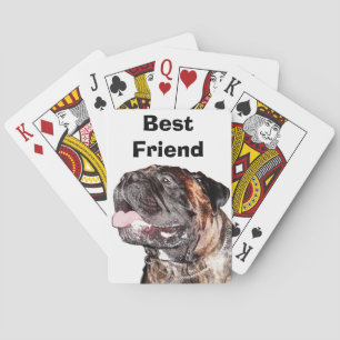 BullMastiff Playing Cards für Hundefreunde Spielkarten