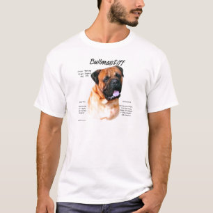 Bullmastiff (roter) Geschichtsentwurf T-Shirt