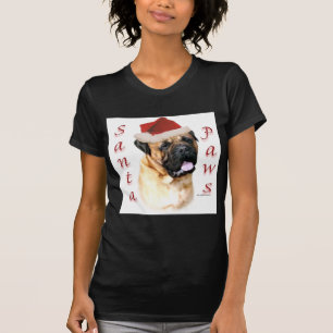 Bullmastiff Santa Paws T-Shirt