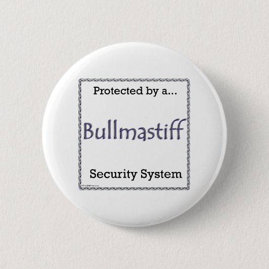Bullmastiff Security System - Schaltfläche Button (Vorderseite)