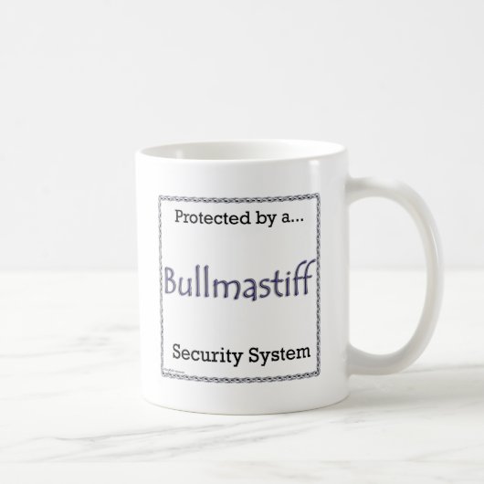 Bullmastiff-Sicherheitssystem Kaffeetasse (Rechts)
