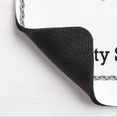 Bullmastiff-Sicherheitssystem Mousepad (Ecke)